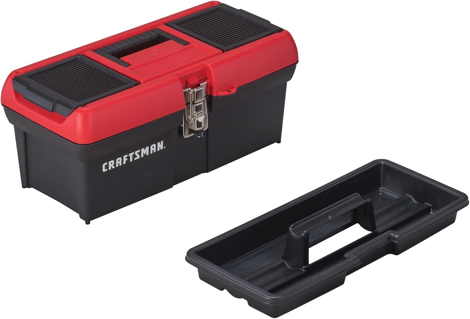 CRAFTSMAN Caja de Herramientas, con Cerradura, 16 in., Rojo/Negro (CMST16901)