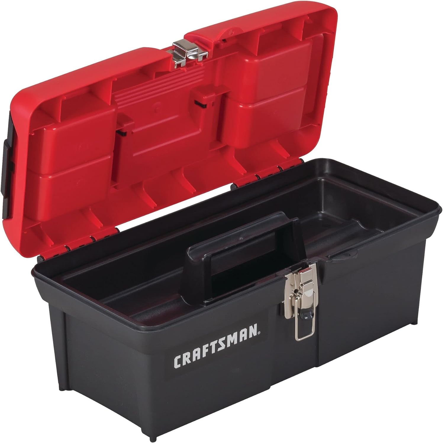 CRAFTSMAN Caja de Herramientas, con Cerradura, 16 in., Rojo/Negro (CMST16901)