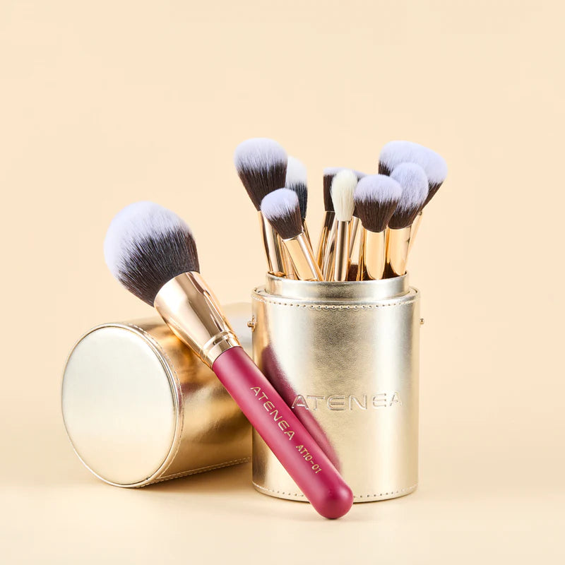 KIT DE BROCHAS SCARLET ROSTRO X9 PCS