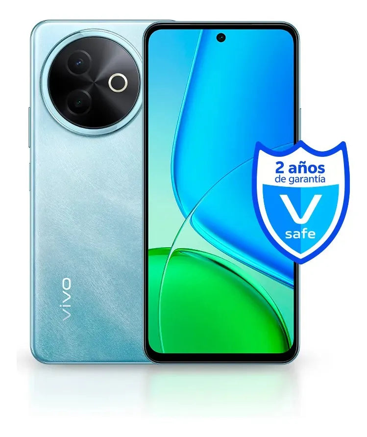 Celular Vivo Y39 Azul 5g 256gb 8gb Ram + Audifonos
