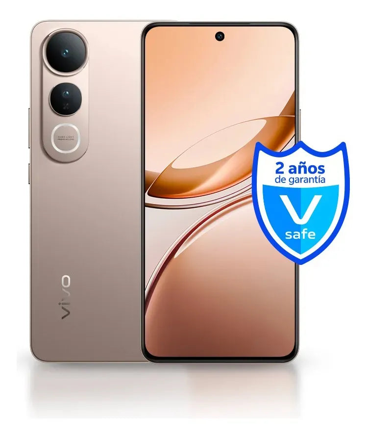 Celular Vivo V50 Lite Dorado 4g 8gb 256gb Ram + Audífonos