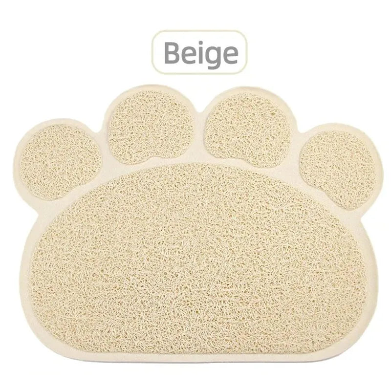 Tapete Recolector De Arena Salida Para Gatos Huella