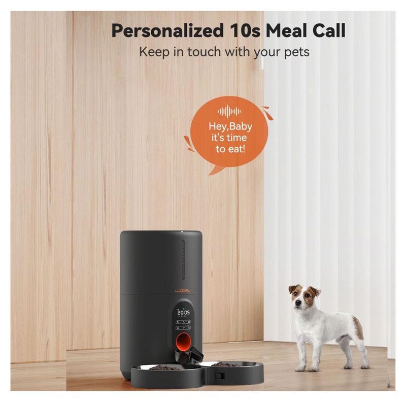 Dispensador Automatico Comida Doble Programable Para Mascota