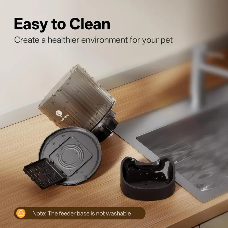 comedor alimentador de mascotas wifi con app