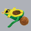 KONG Wrangler Aguacate Peluche Gato