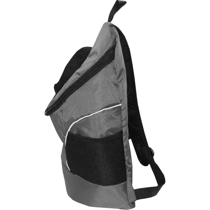 Morral cargador ventana grande 28 cm x 48 cm x 18 cm gris