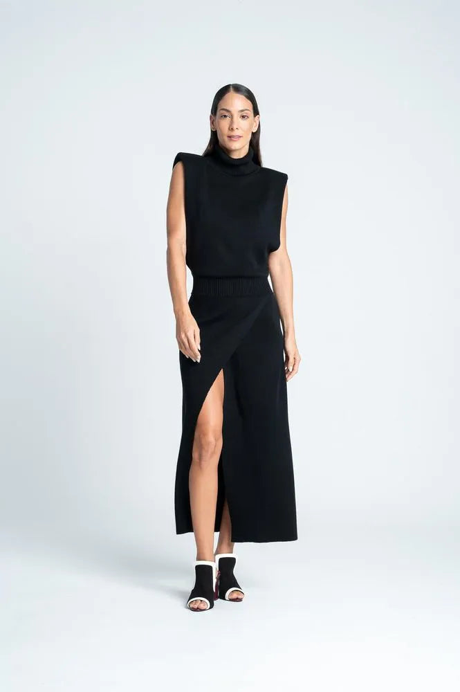 Vestido Largo Tejido