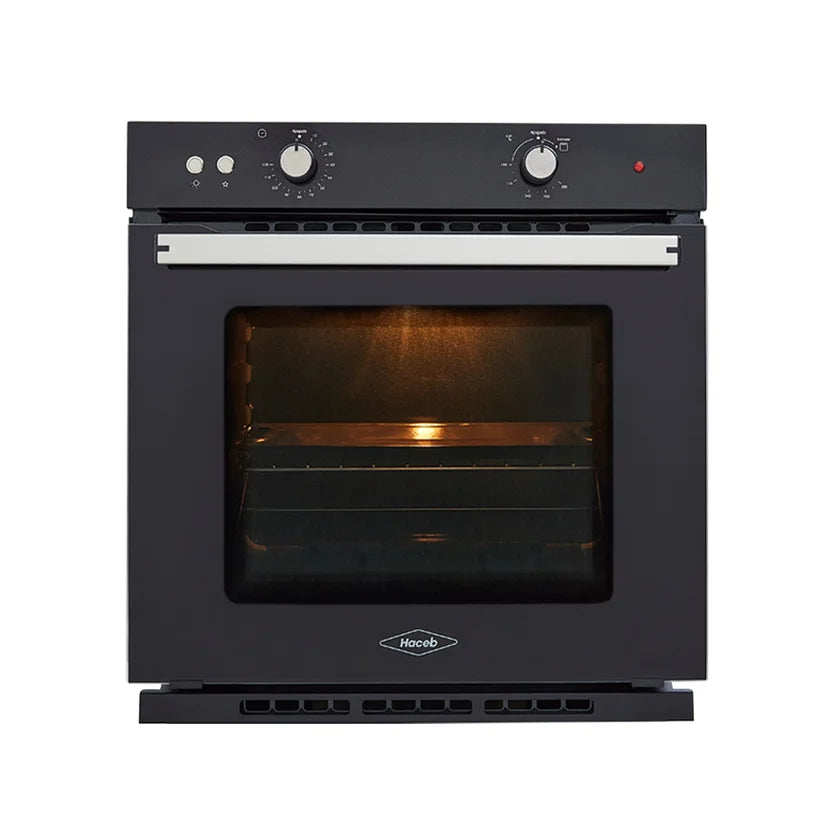 Horno Empotrable Mixto 60 cm Gas Natural Negro