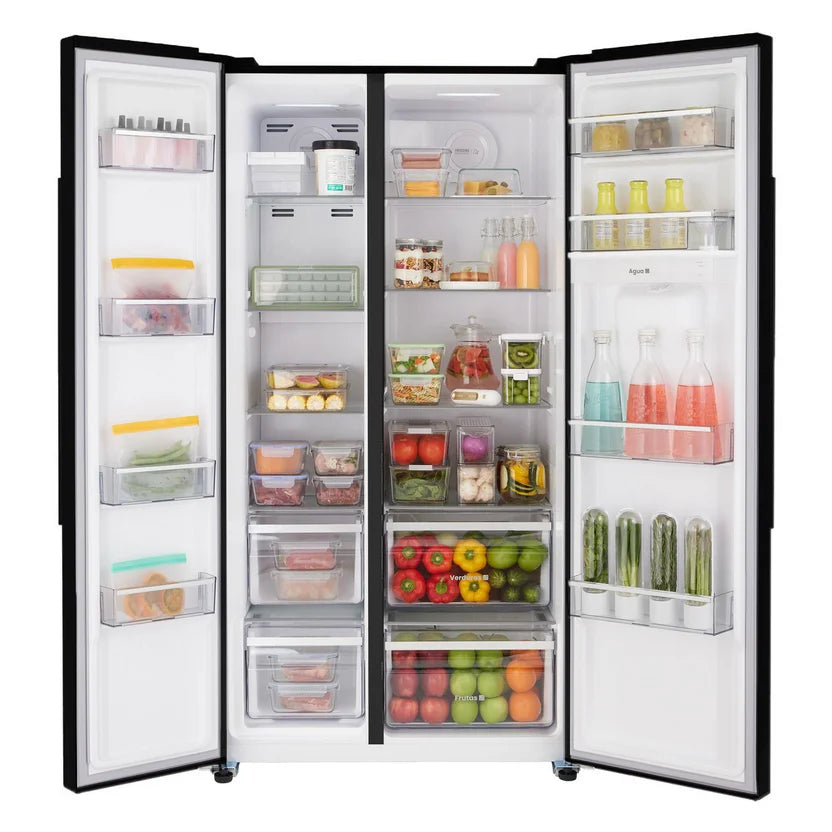 Nevecón Haceb 560 Litros Manija Externa Panel Digital Negro