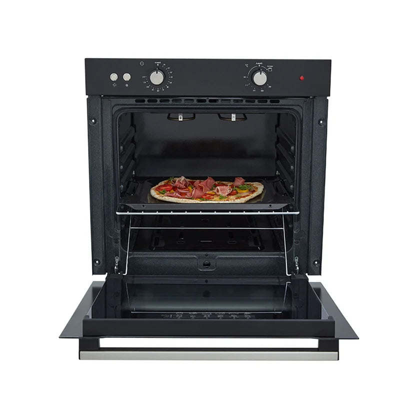 Horno Empotrable Mixto 60 cm Gas Natural Negro