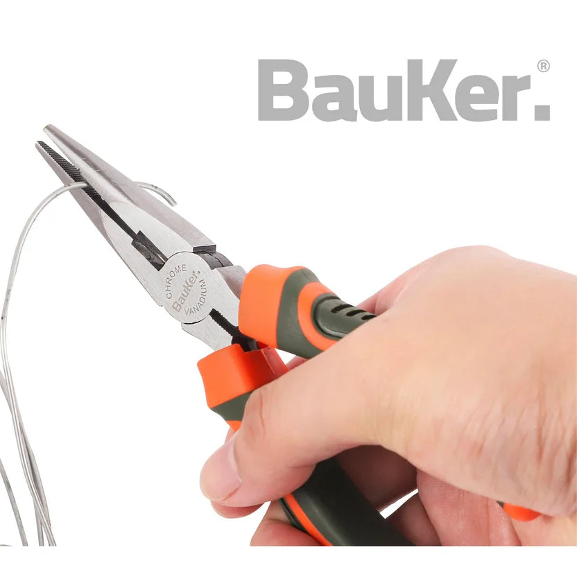 Set Alicates 3 Piezas Bauker