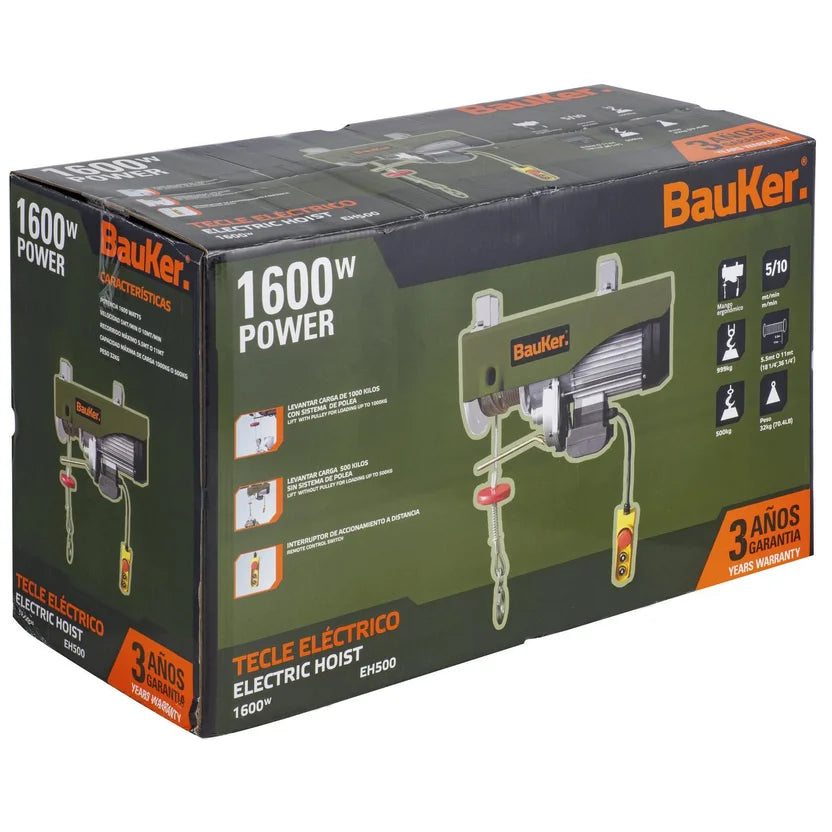 Diferencial 1600W 500/1000k 10/5m/Min 11/5.5m EH500