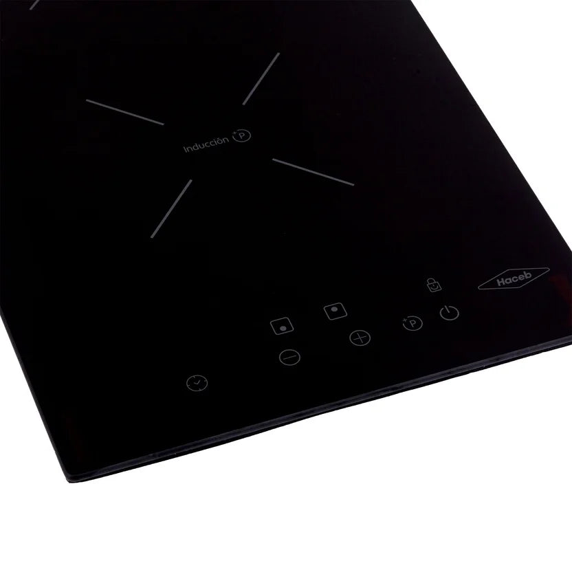 Estufa Empotrable de Inducción 30 cm 220 V Negro