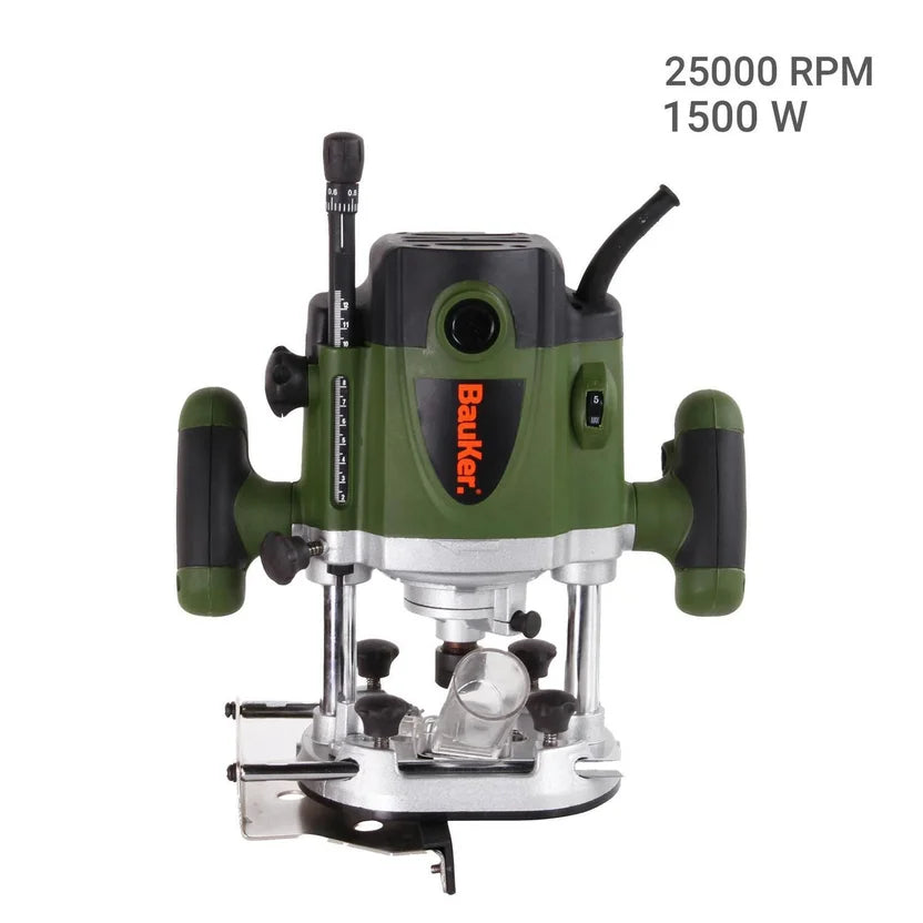 Ruteadora 1500W 8000-23500Rpm + 6 Fresas