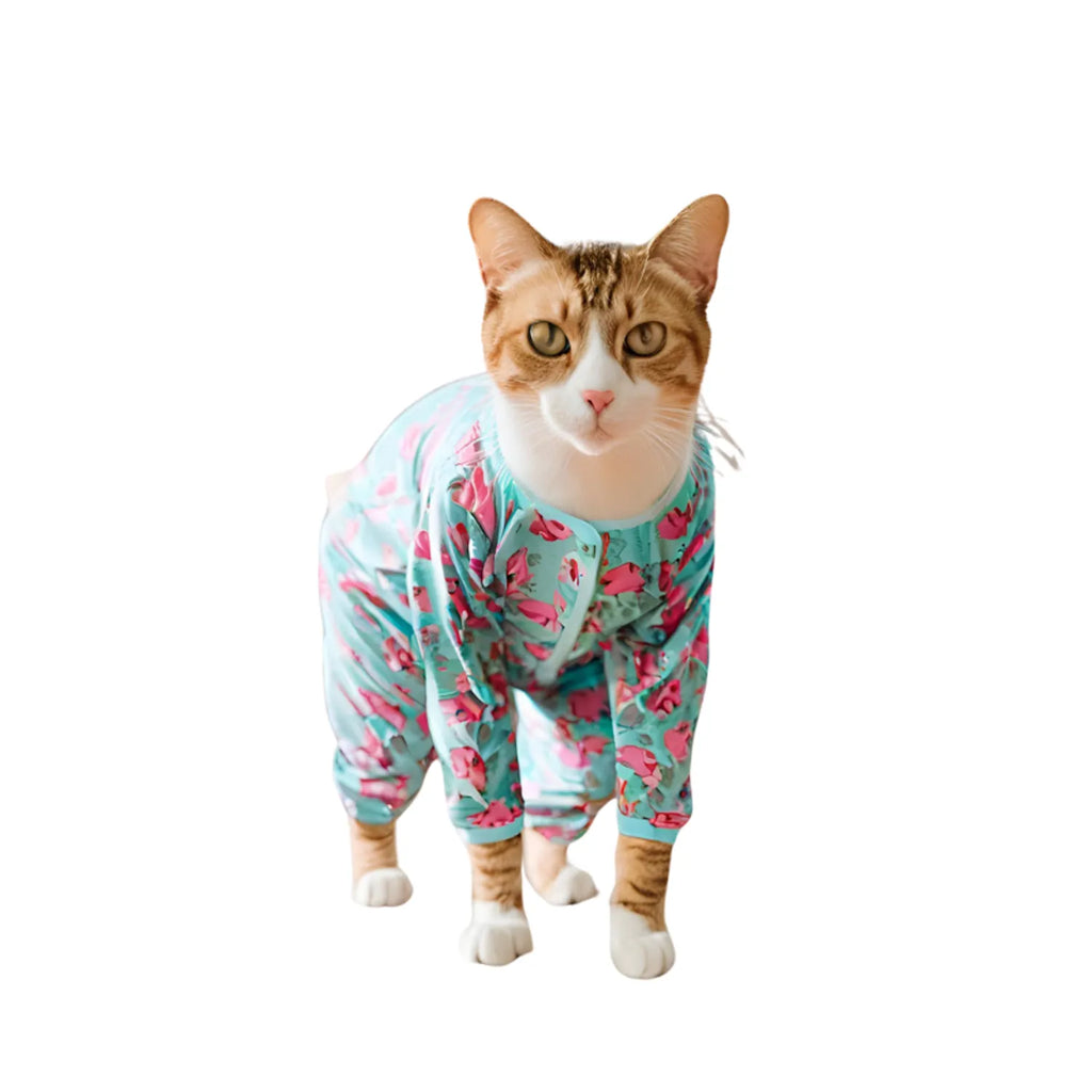 PIJAMA PARA GATOS TALLA M